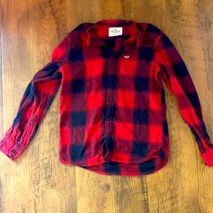 Men’s Hollister Shirt Red M size